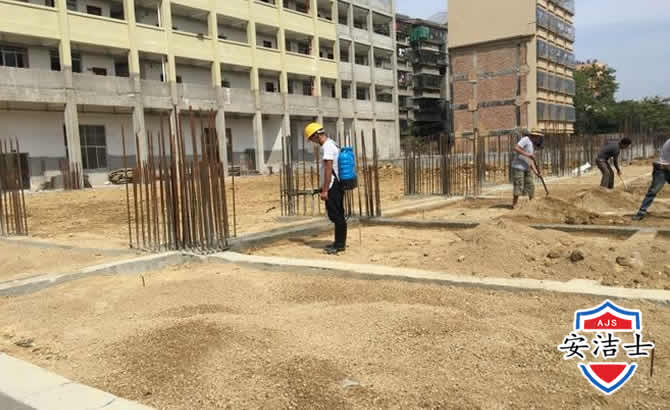 宝山区学校机关防治白蚁